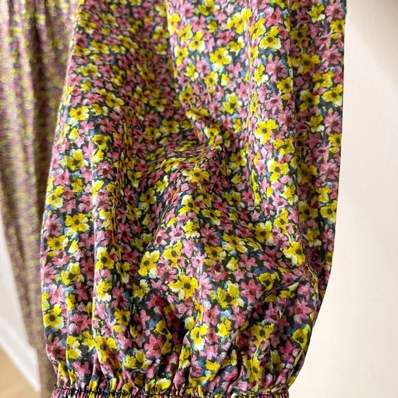J Crew Liberty Fabric NWT! Organic Cotton Ditsy Floral Daydream Dress Size: 2X - Picture 3 of 8